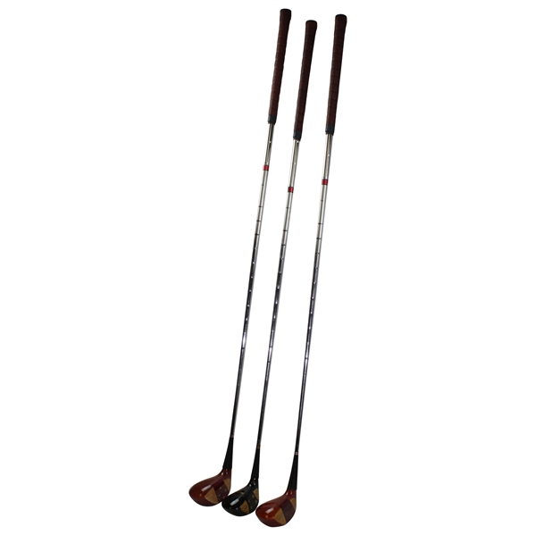 Hogan #1 Apex M85042 & 3 Wood G82042 with Persimmon 3 Wood Black Magnum Persimmon Golf Clubs