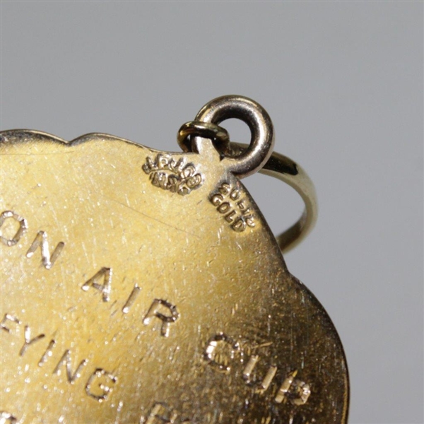 1912 Country Club of Augusta Solid Gold 'Bon Air Cup' Best Gross Score 18k Gold Medal