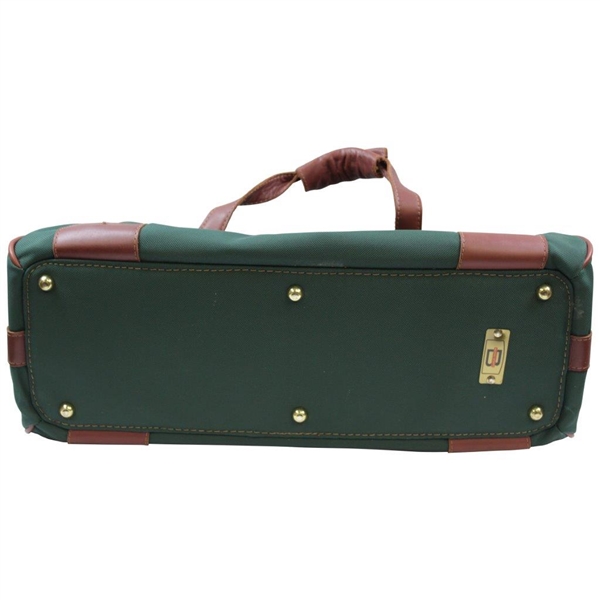 Augusta National Golf Club Members Leather/Canvass Large Duffel Bag
