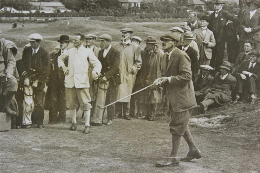 B. Darwin Amateur Championship at Hoylake Driving From 10th Tee Sport & General Press Photo - Victor Forbin Collection