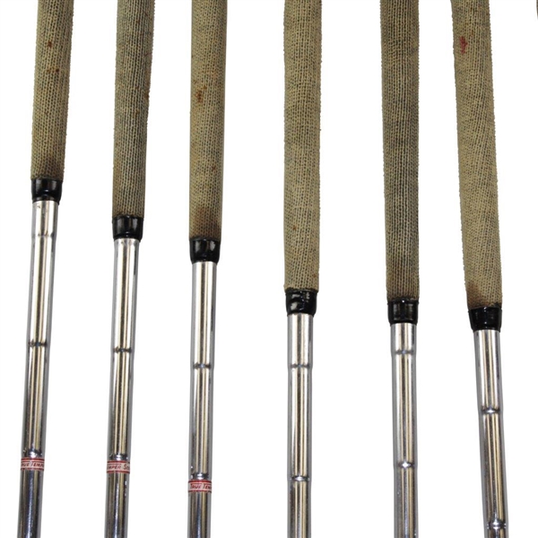 Byron Nelson Personal Set of MacGregor 'Byron Nelson' AFW Stamped Irons Rec. No. 269 T - Charles Coody Collection