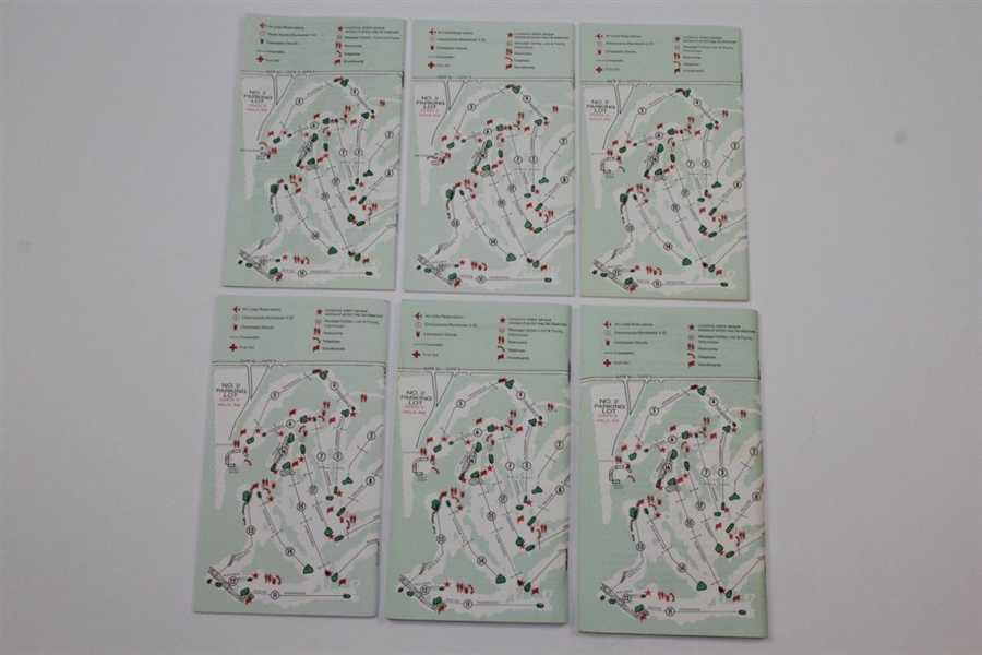 1989-2009 Masters Tournament Spectator Guides (12)