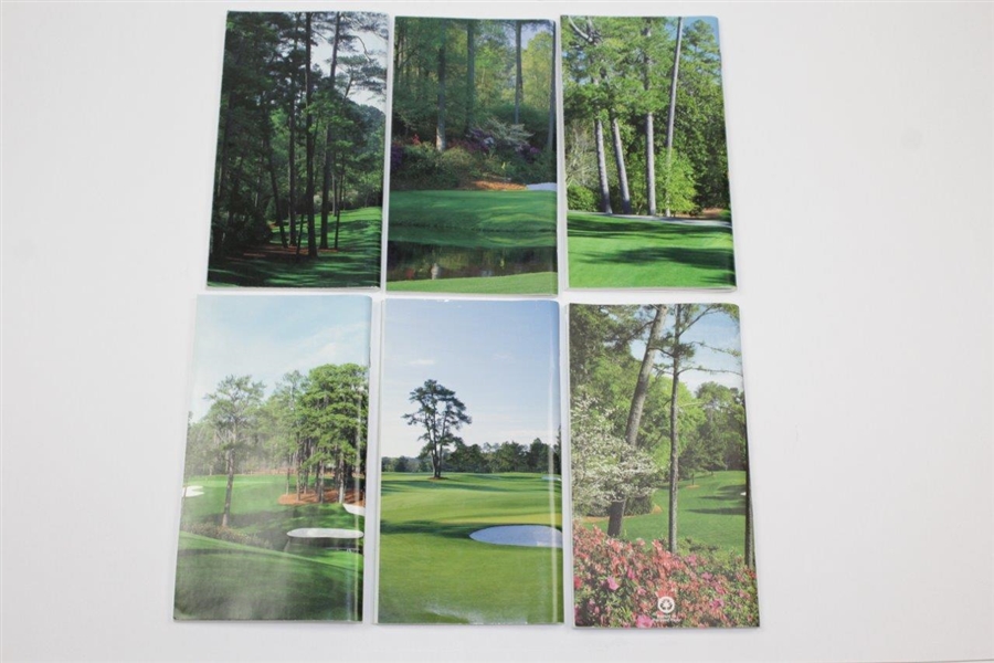 1989-2009 Masters Tournament Spectator Guides (12)