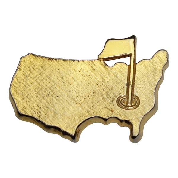 Classic 1979 Gold Colored Augusta National/Masters Logo Belt Buckle