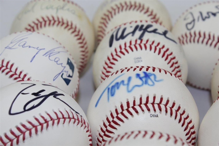 Phil Mickelson, Gary Player, Tom Watson, & 7 other Masters Champs Signed Baseballs JSA ALOA
