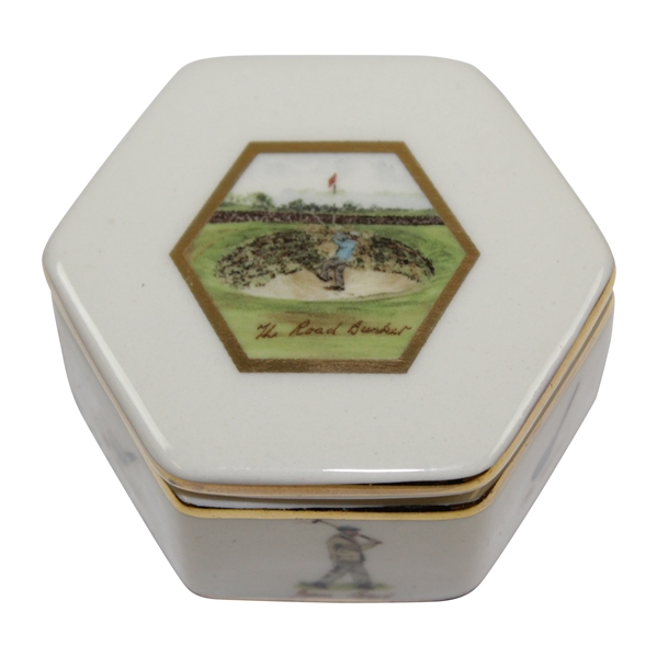 Road Bunker Dish with Lid' Pointers of London Ceramicware Hand-crafted in Great Britain with Original Box