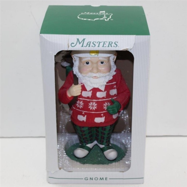 2020 Masters Tournament Commemorative Holiday Caddie Gnome in Original Box