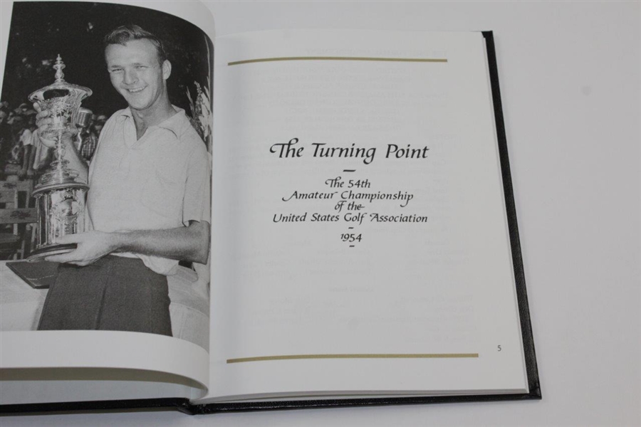 Arnold Palmer Signed 2004 'The Turning Point' 50th Anniversary Book JSA #Q49230