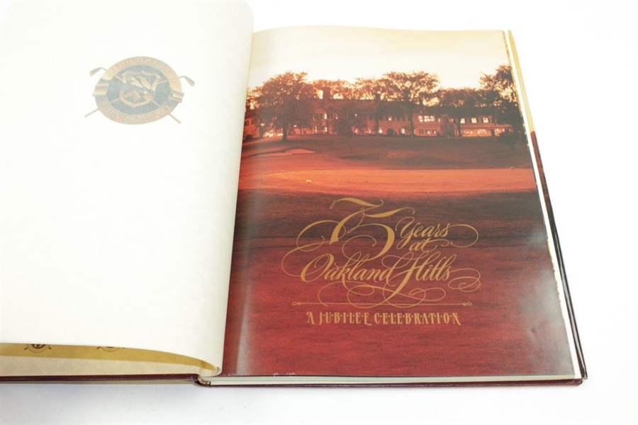 75 Years At Oakland Hills: A Jubilee Celebration by Bryon A. Perry 1991
