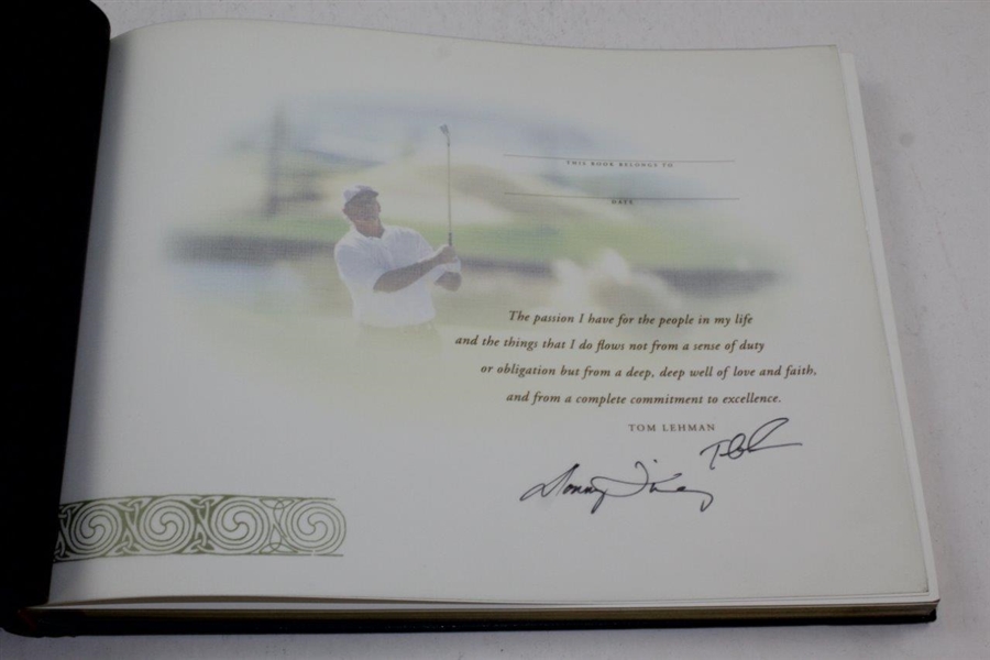 Tom Lehman signed A Passion For The Game 2005 JSA ALOA