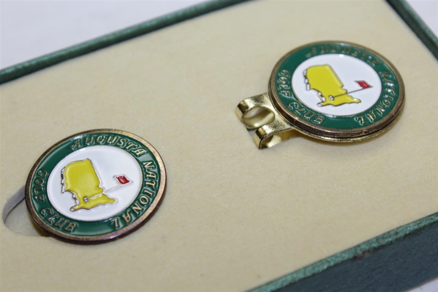 Augusta National Golf Club Members Hat Clip with Extra Ball Marker