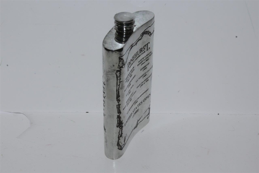 Pinehurst No. 2 Sheffield English Pewter Flask