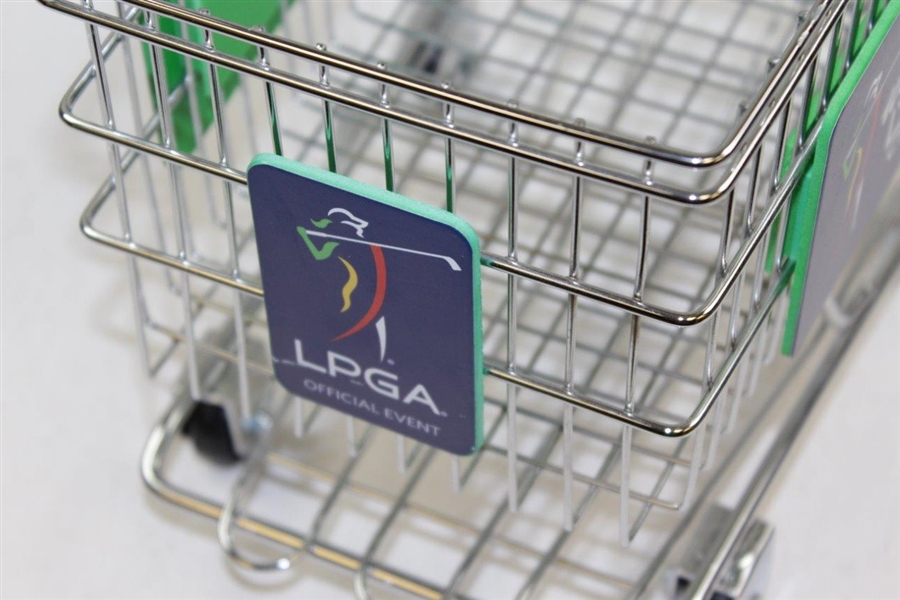 2014 LPGA Wegmans Shopping Cart Tee Marker
