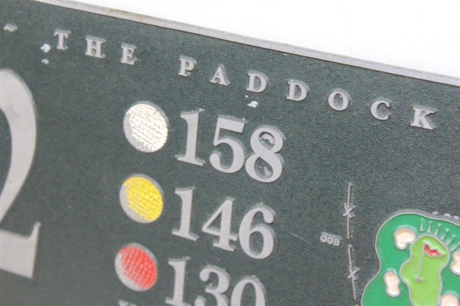 Classic “The Paddock” Tee Marker from Abergele Golf Club (Wales)