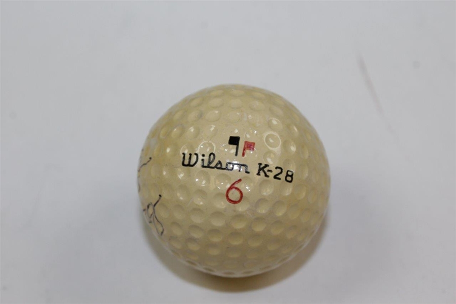  Patty Berg Signed Wilson K-28 Golf Ball JSA ALOA
