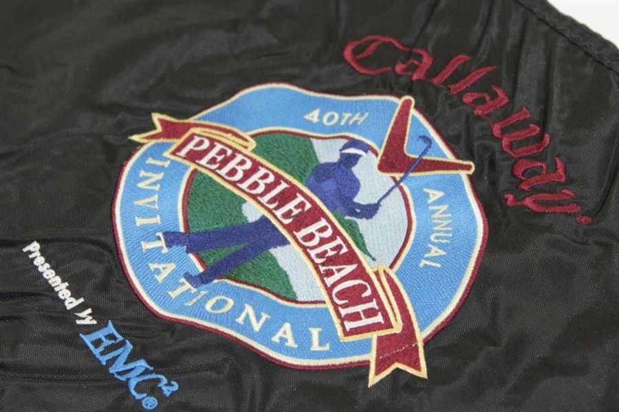 Course Flown Pebble Beach 40th  Annual Invitational Callaway Flag