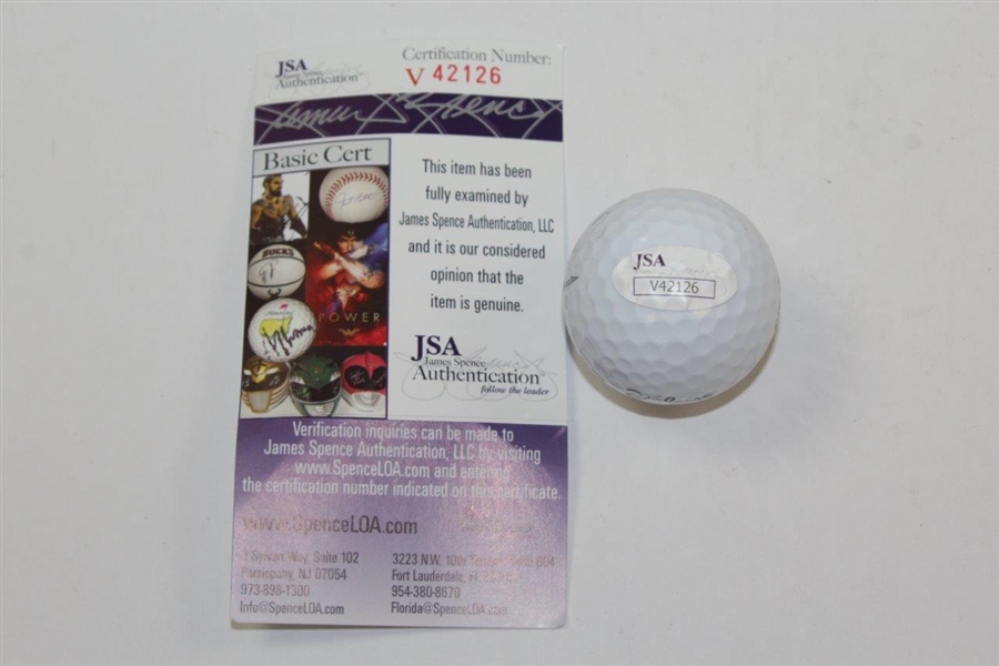 Patrick Reed Signed Masters Titleist Logo Golf Ball JSA #V42126
