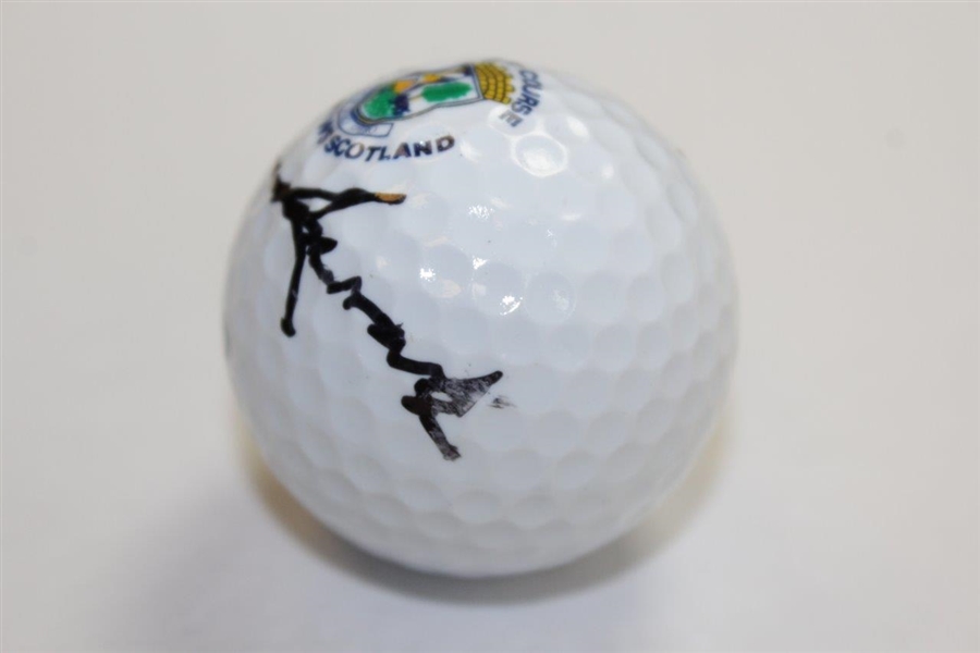 Sam Snead Signed Old Course St. Andrews Scotland Logo Golf Ball JSA ALOA