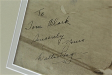Walter Hagen Signed Oversize Photo with Personalization JSA ALOA 