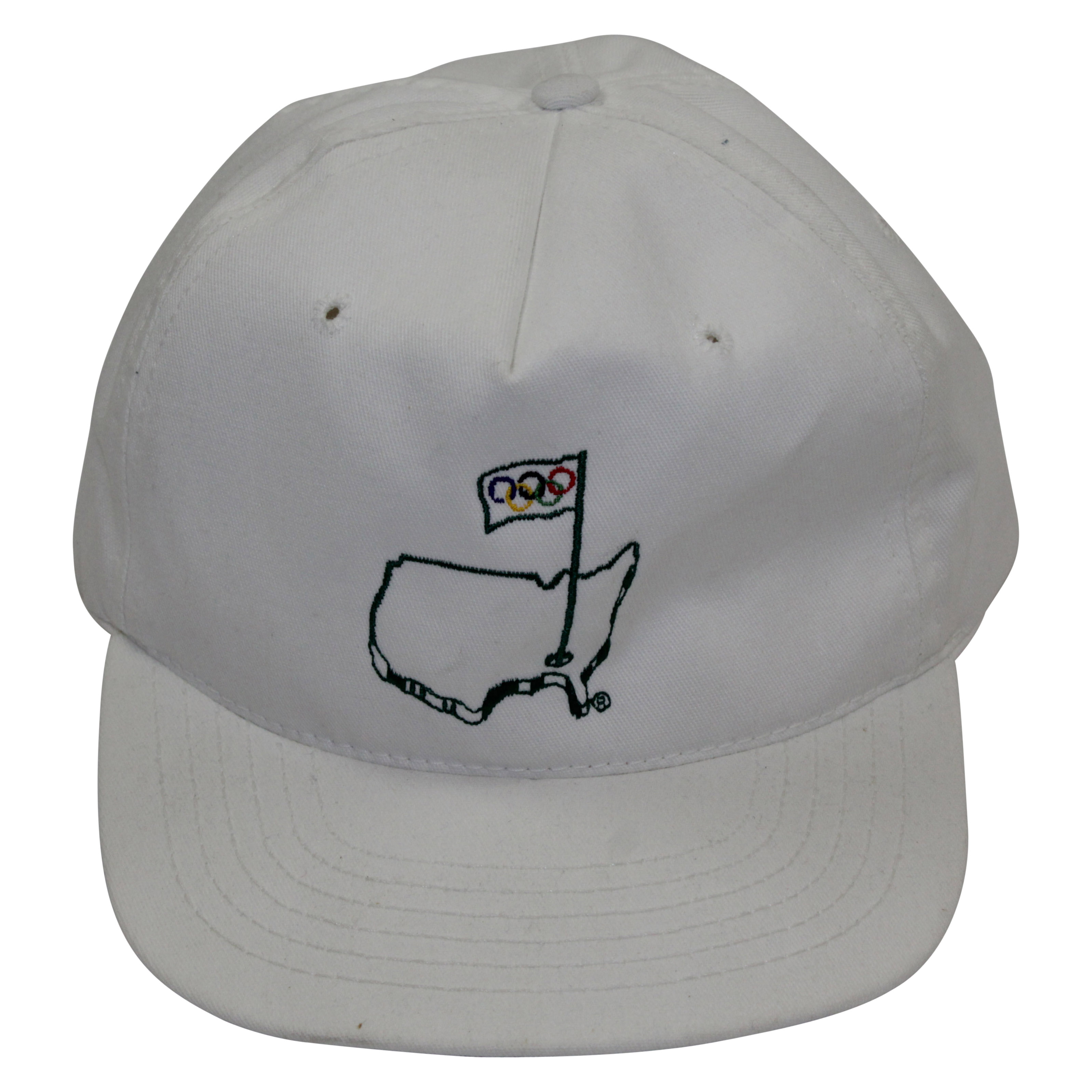 Lot Detail - Augusta National Golf Club Olympics Prototype White Hat