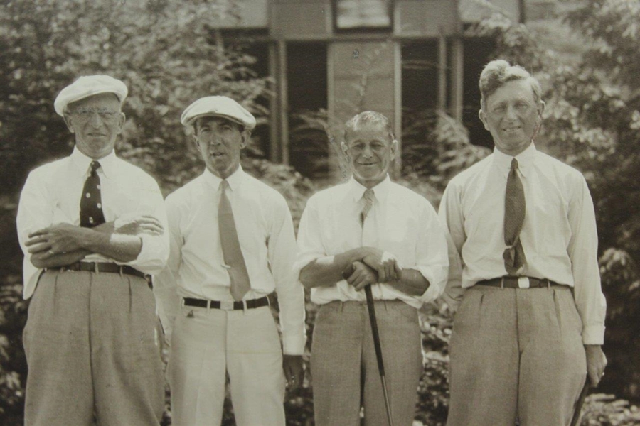 Jock Hutchison & Three Others George Pietzcker Golf Photo
