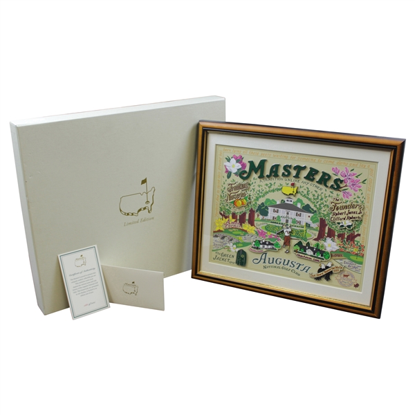 2020 Masters Tournament Augusta National Ltd Ed Series Pin Set #168/500 in Original Box with Cards