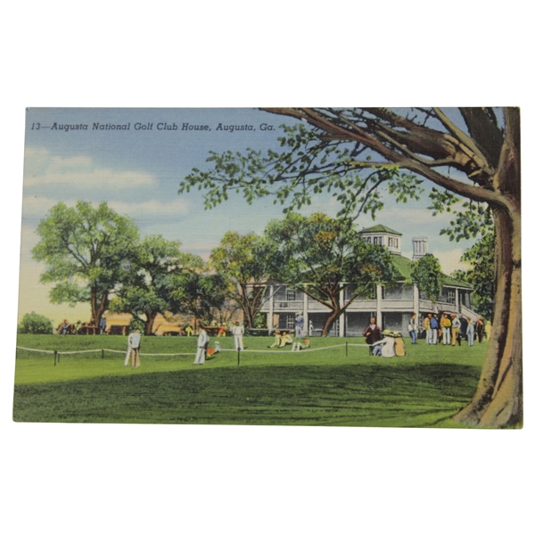 1930's Augusta National Golf Club Post Card