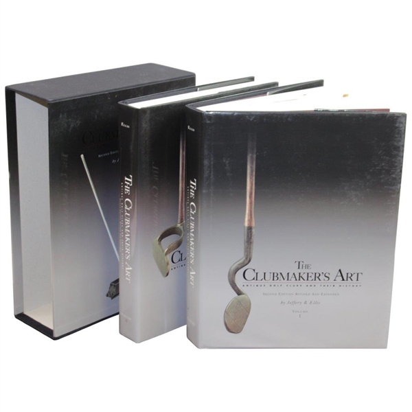 'The Clubmakers Art' 2007 Books by Jeffrey B. Ellis - Volumes 1 & 2 in Slipcase