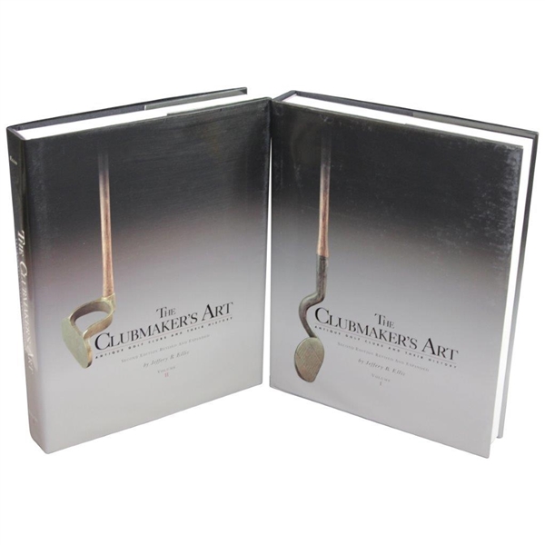 'The Clubmakers Art' 2007 Books by Jeffrey B. Ellis - Volumes 1 & 2 in Slipcase