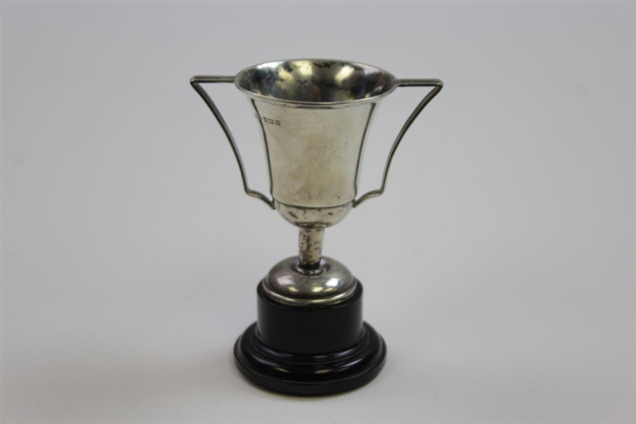 1951 Pollok Golf Club Sterling Silver Geo. Duthie Shield Trophy Won by Geo. E. Brooks