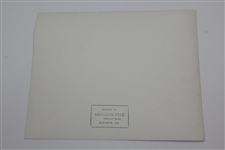 1953 Augusta National Eisenhower Cabin Construction Morgan Fitz PSA Certified Original Type 1 Photos