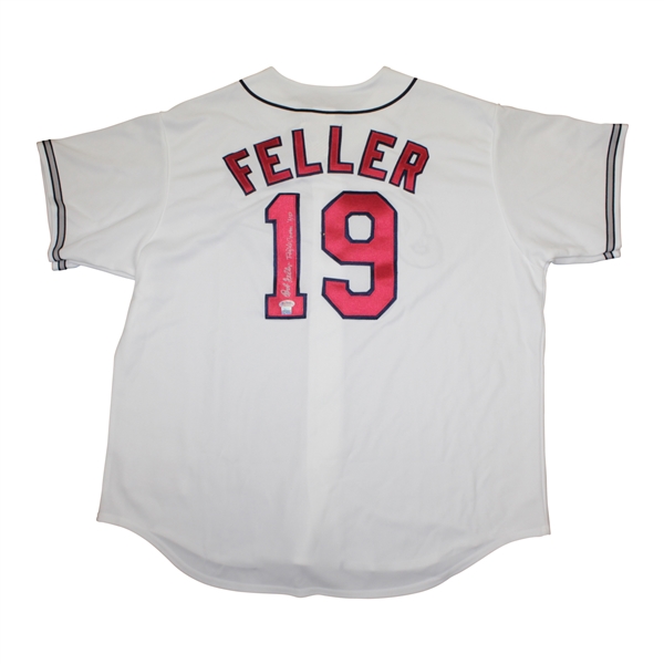 bob feller indians jersey