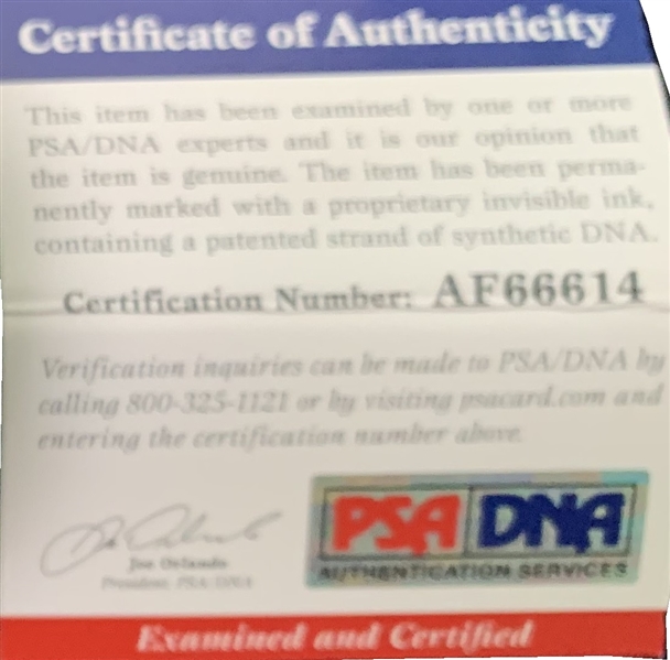 Chipper Jones Signed Rawlings Basball PSA/DNA #AF66614