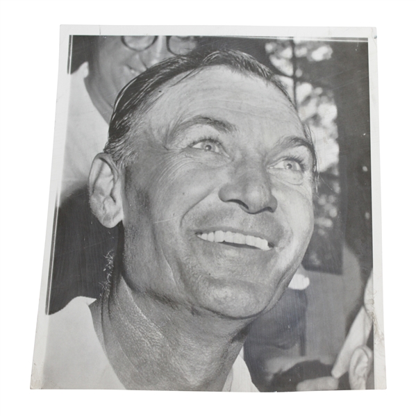 Ben Hogan 6/16/56 “smiling At The U.S Open” Wire Photo
