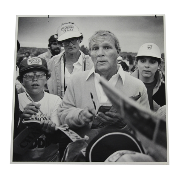 Arnold Palmer 8/15/82 Eric Bakke Original Photo