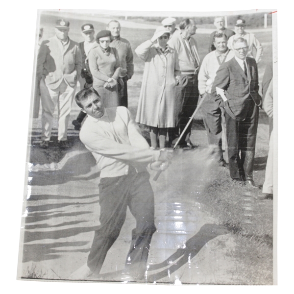 Gary Player 1/17/63 “Big Blast Out” Wire Photo 