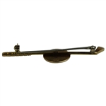 14k Gold USGA Golf Club Themed Tie Clip