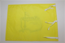 Jack Nicklaus Signed Masters Undated Embroidered Flag With Years Won Notation JSA ALOA