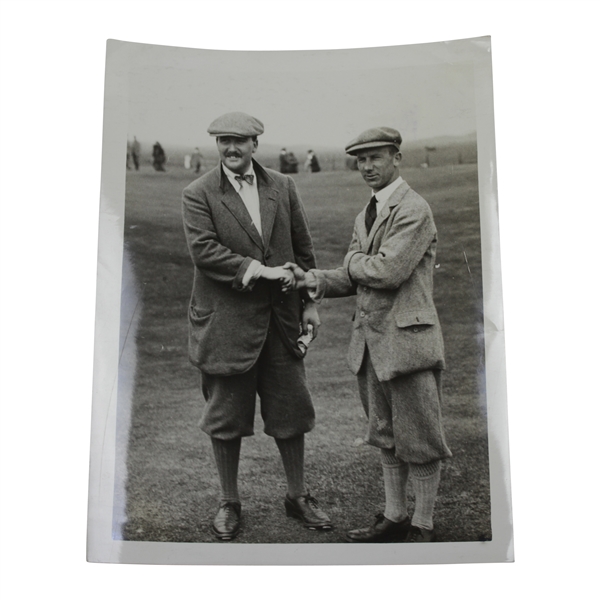 Henlet & Jenkins (Winner) Amateur Final at Sandwich Daily Mirror Press Photo - Victor Forbin Collection