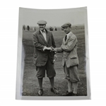 Henlet & Jenkins (Winner) Amateur Final at Sandwich Daily Mirror Press Photo - Victor Forbin Collection