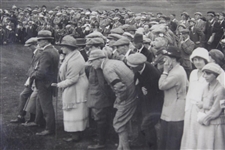 St. Andrews Crowd Following Tolley Daily Mirror Press Photo - Victor Forbin Collection