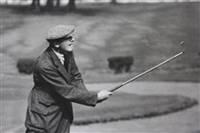 Alex Herd's Son R.A. Herd $750 Tournament at Porter's Park Daily Mirror Press Photo - Victor Forbin Collection
