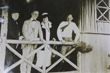 1922 President Comiskey 'White Sox' Visits Panama Golf Club Wide World Photos Press Photo - Victor Forbin Collection