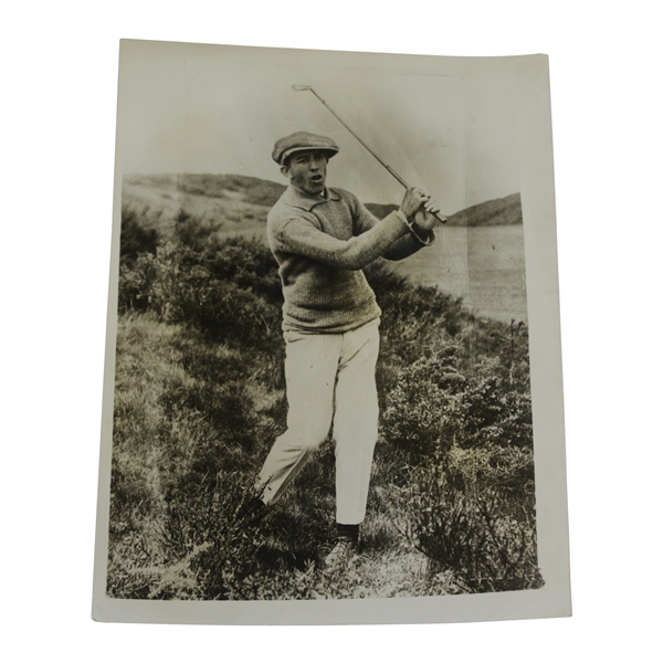 Tom Blair In Rough at $1,000 Touranment at Gleneagles Daily Mirror Press Photo - Victor Forbin Collection