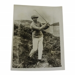 Tom Blair In Rough at $1,000 Touranment at Gleneagles Daily Mirror Press Photo - Victor Forbin Collection