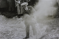 Taylor Gets Out of Bunker 'Great Contest at Sandy Lodge' Alfieri Picture Service Photo - Victor Forbin Collection