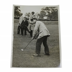 Angel de la Terre Golfing Star at Oxhey for $800 Tournament Daily Mirror Press Photo - Victor Forbin Collection