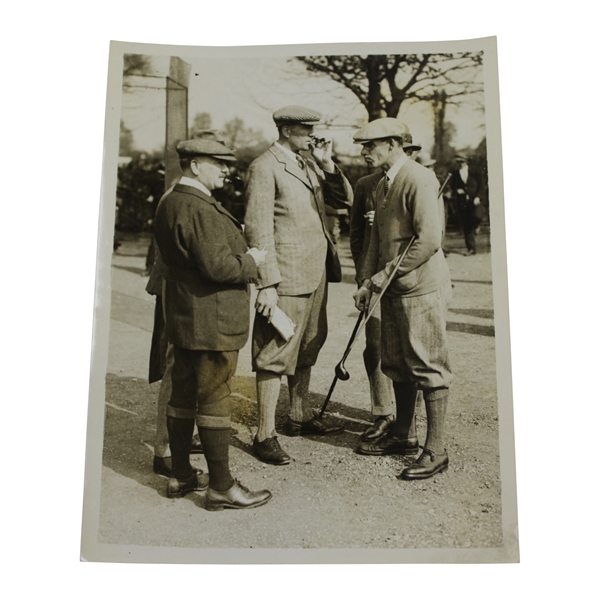 George Duncan OPEN Defending Champ at Season Open at Roehampton Daily Mirror Press Photo - Victor Forbin Collection
