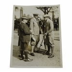 George Duncan OPEN Defending Champ at Season Open at Roehampton Daily Mirror Press Photo - Victor Forbin Collection