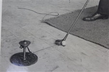 The Catch-On-Golfer Colin McCay Invention - Recording Distance on Dial Original Photo - Victor Forbin Collection